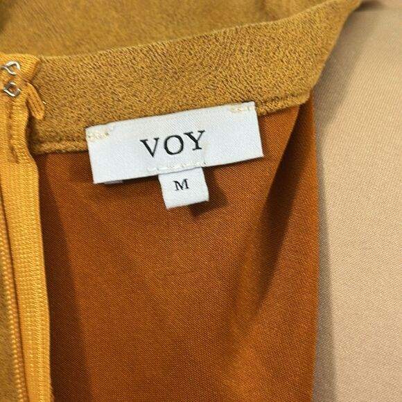 VOY Cocktail Dress Size Medium Shimmer Sparkle - Picture 14 of 15